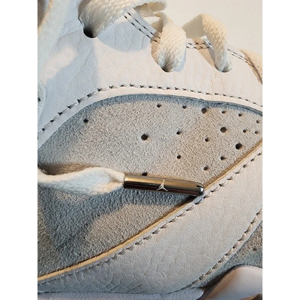 Air Jordan 7 Retro Mens 12.5 Pure Money Pure Platinum White Silver 304775-120